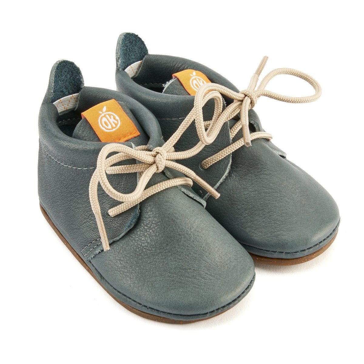 Barfußschuhe AMIGO Schnürer blaugrau
