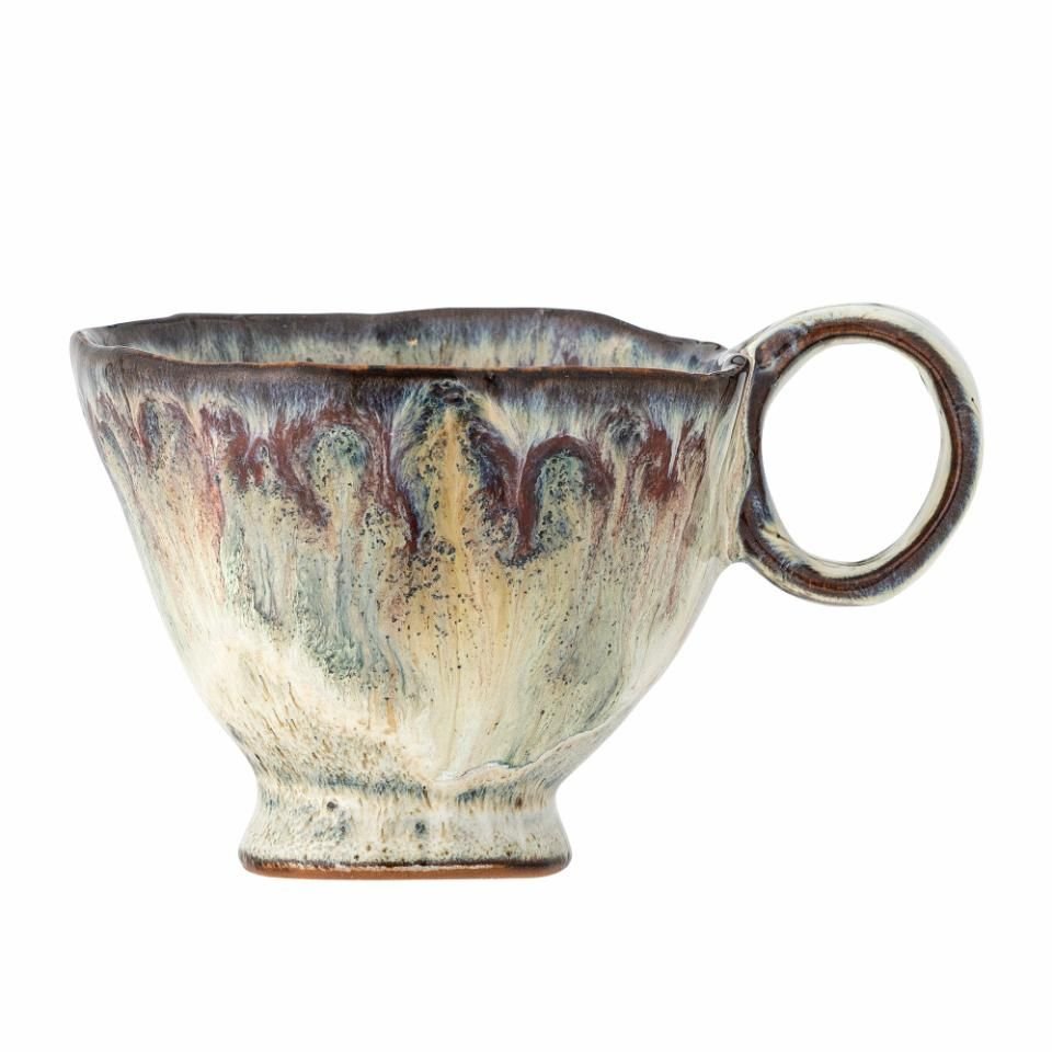 Imogen Tasse, Grau, Steingut