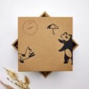 Gestickte Wunderbox – Blumen auf Mellow Rose – Bild 3