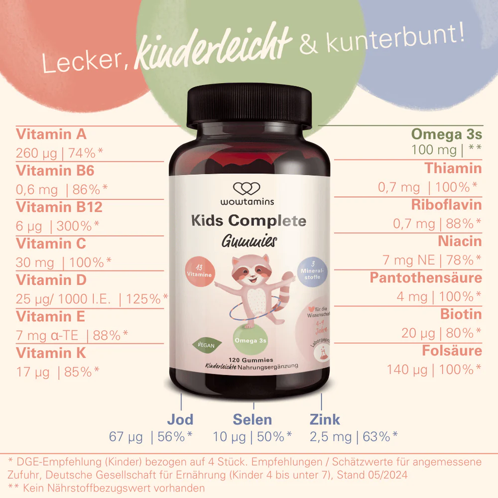 Kids Complete Gummies Zuckerfrei – Bild 3