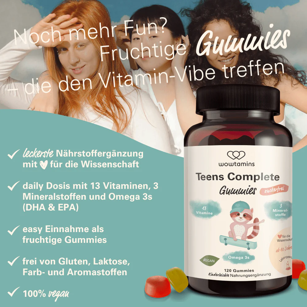 Teens Complete Gummies zuckerfrei – Bild 3
