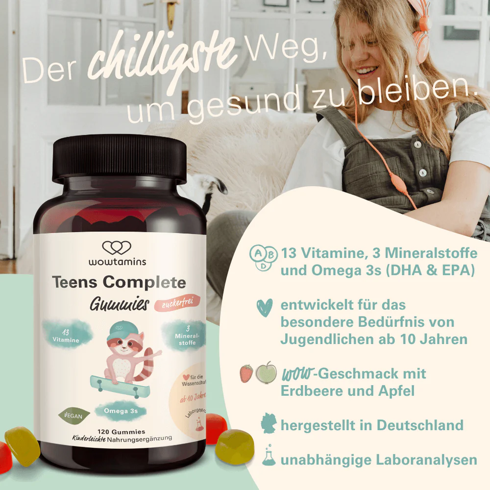 Teens Complete Gummies zuckerfrei – Bild 2